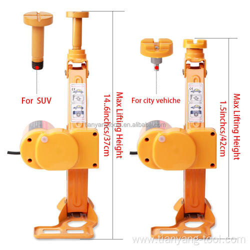 3T electric scissor car jacks and impact wrench